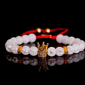 White crystal bracelet